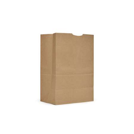 Ajm Packaging AJM 57# Natural Kraft Grocery Sack, PK500 GS57NP5C